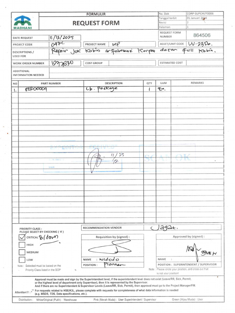 RF.864506 (LV-2356) & RJO.225 | PDF