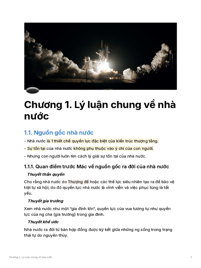 CHNG 1. L Lun Chung V NH NC | PDF