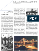 Eminent Structural Engineer: David B. Steinman (1886-1960) : The Bridge Builder