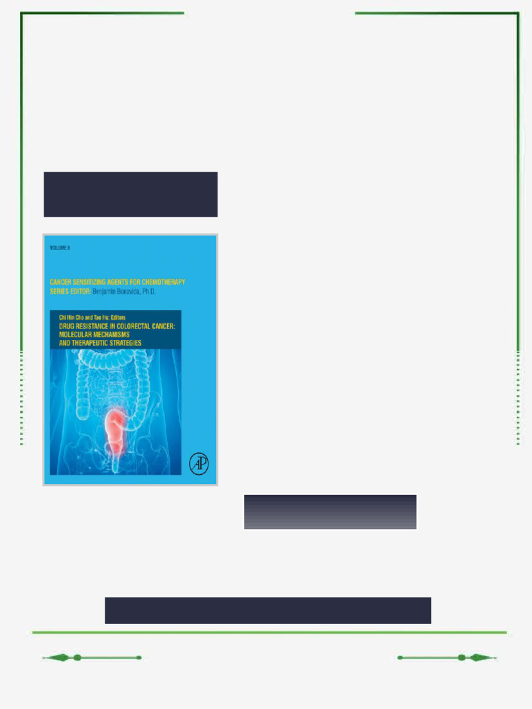 Drug Resistance in Colorectal Cancer: Molecular Mechanisms and ...