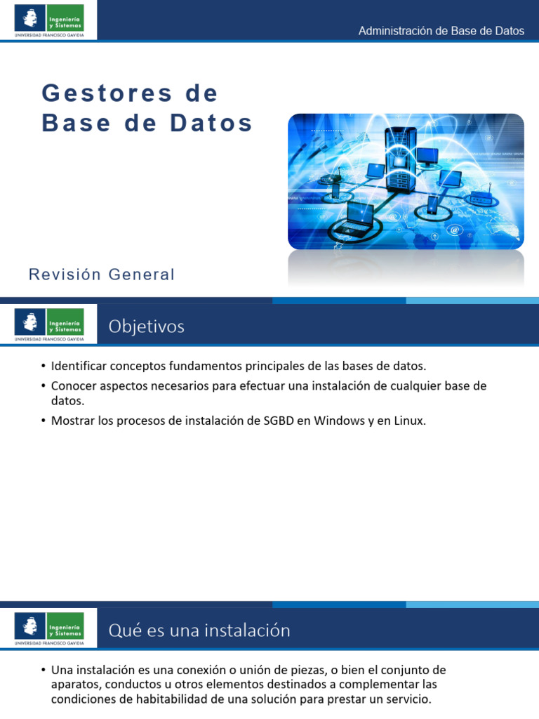 Guía de Instalación de SGBD Open Source | PDF | No Sql | Mi sql
