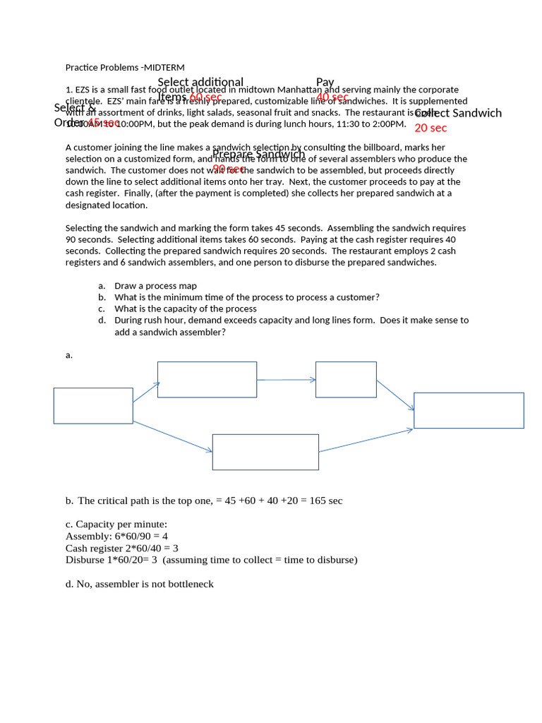 Process Analysis and Capacity Management | PDF | Labour Economics