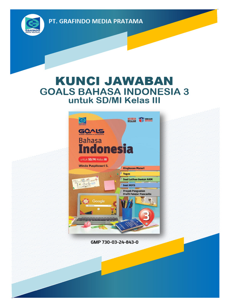 Kunci Jawaban Bahasa Indonesia Kelas 3 | PDF