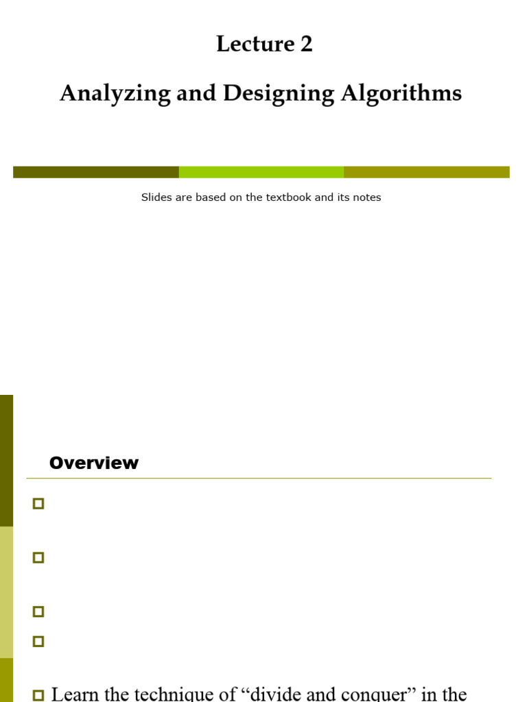 Algorithm Analysis: Insertion Sort Explained | PDF | Mathematics ...