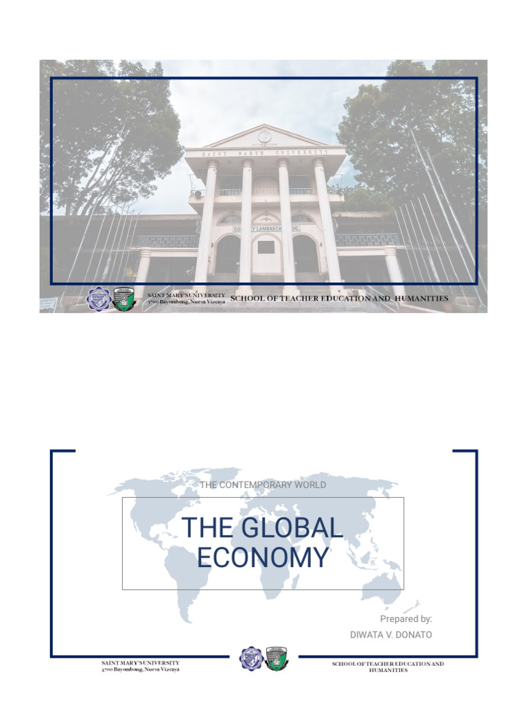 2 the Global Economy | PDF | World Systems Theory | Economic Globalization