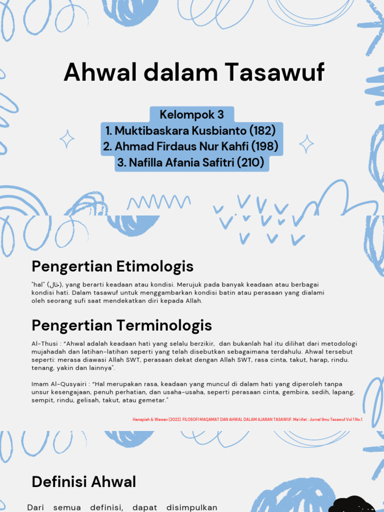 Memahami Ahwal dalam Tasawuf | PDF