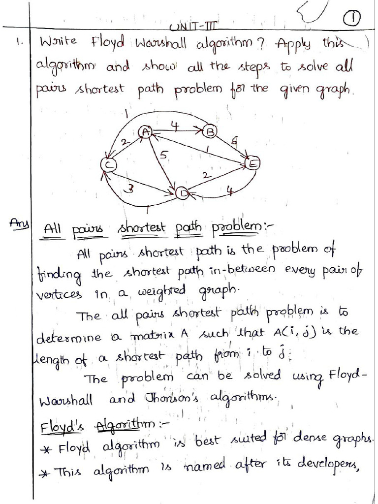 Daa Unit 3 Answers | PDF