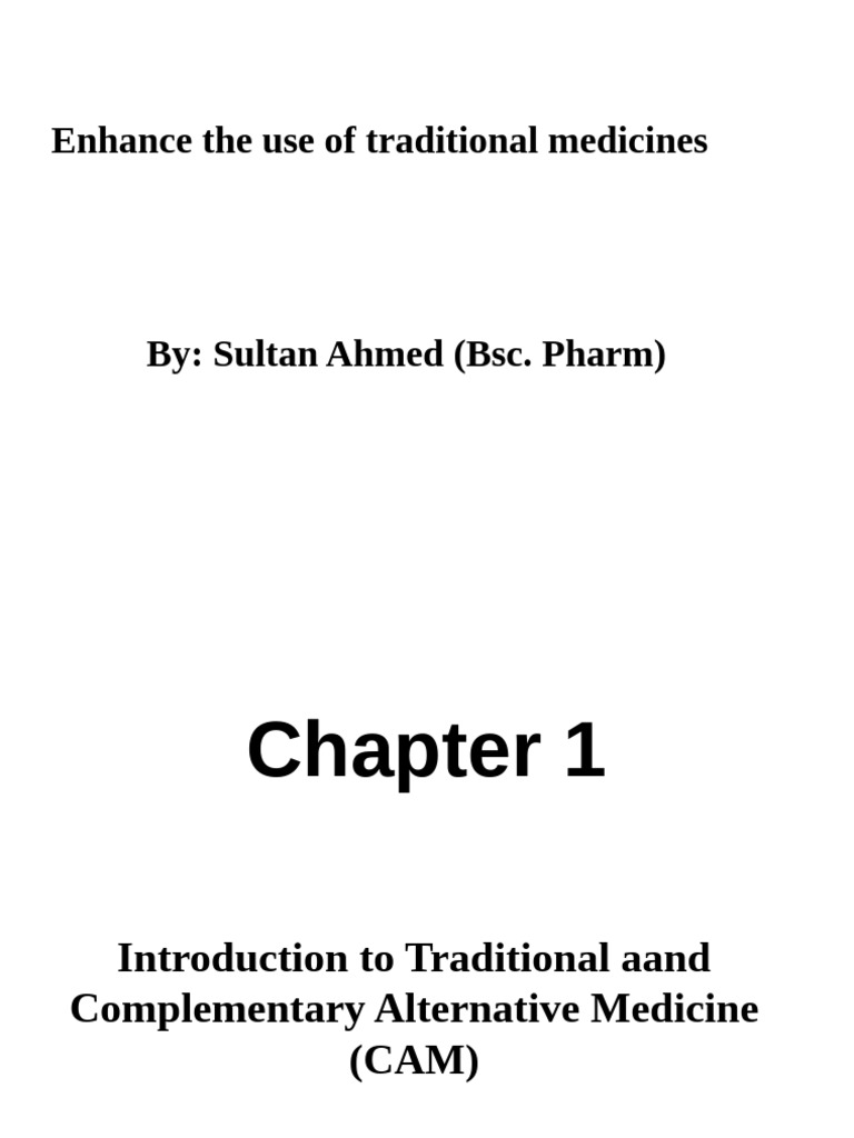 Traditional Medicine Chapter 1-3 | PDF | Alternative Medicine | Qigong