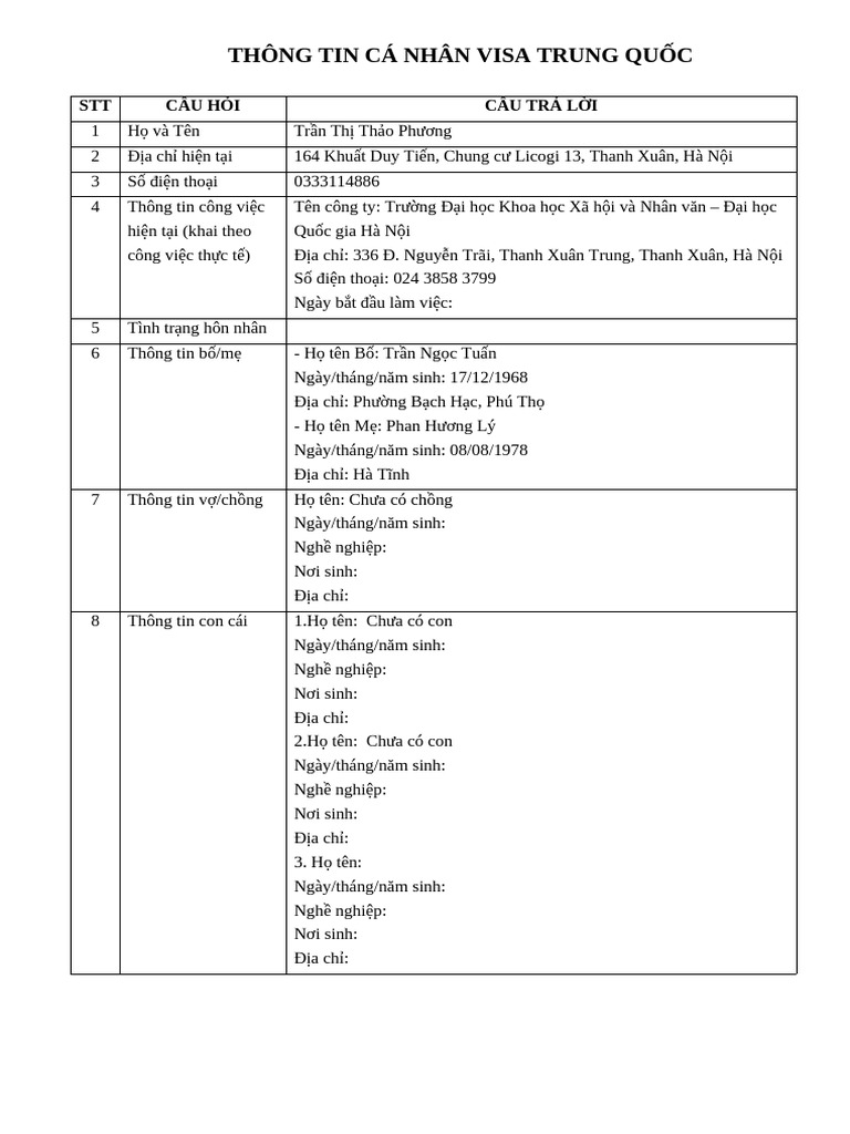 T Khai Thông Tin | PDF