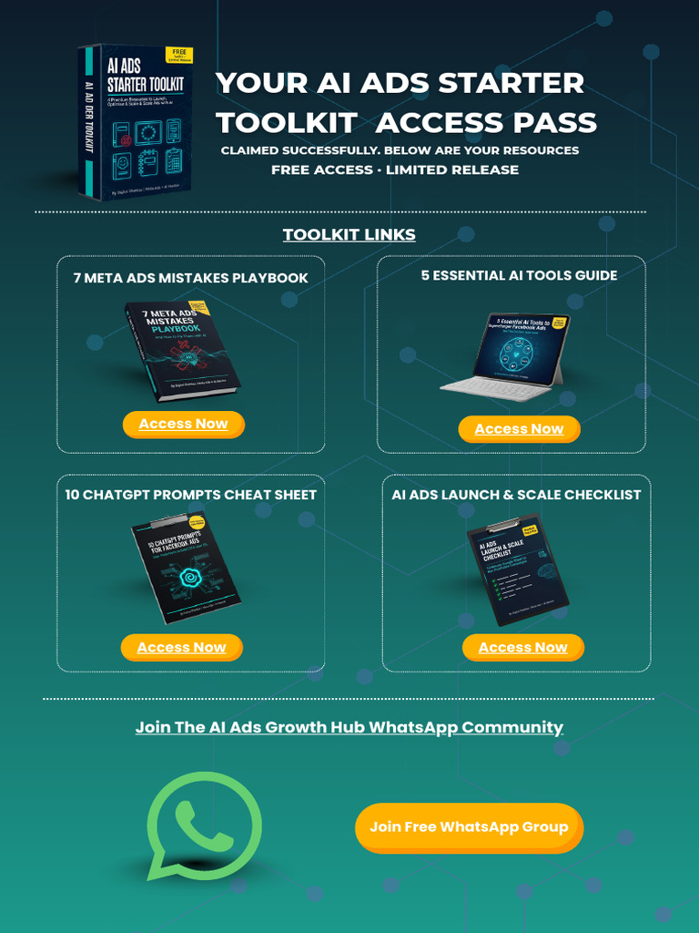 Essential AI Ads Toolkit Access | PDF