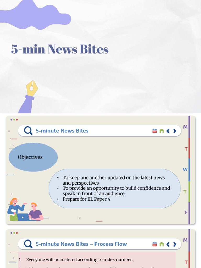5-Minute News Bites Guide | PDF | Adolescence | Behavioural Sciences