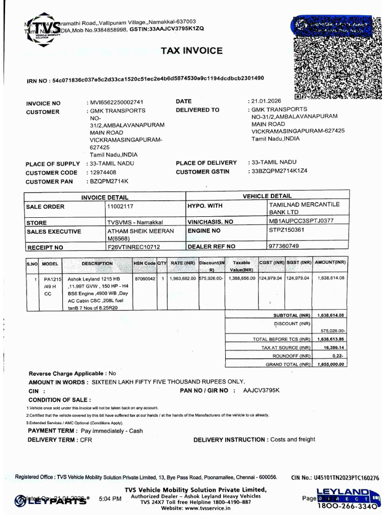 Signed Inv GMK | PDF