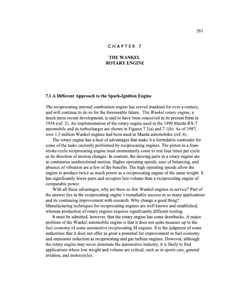Rotary Engine | PDF