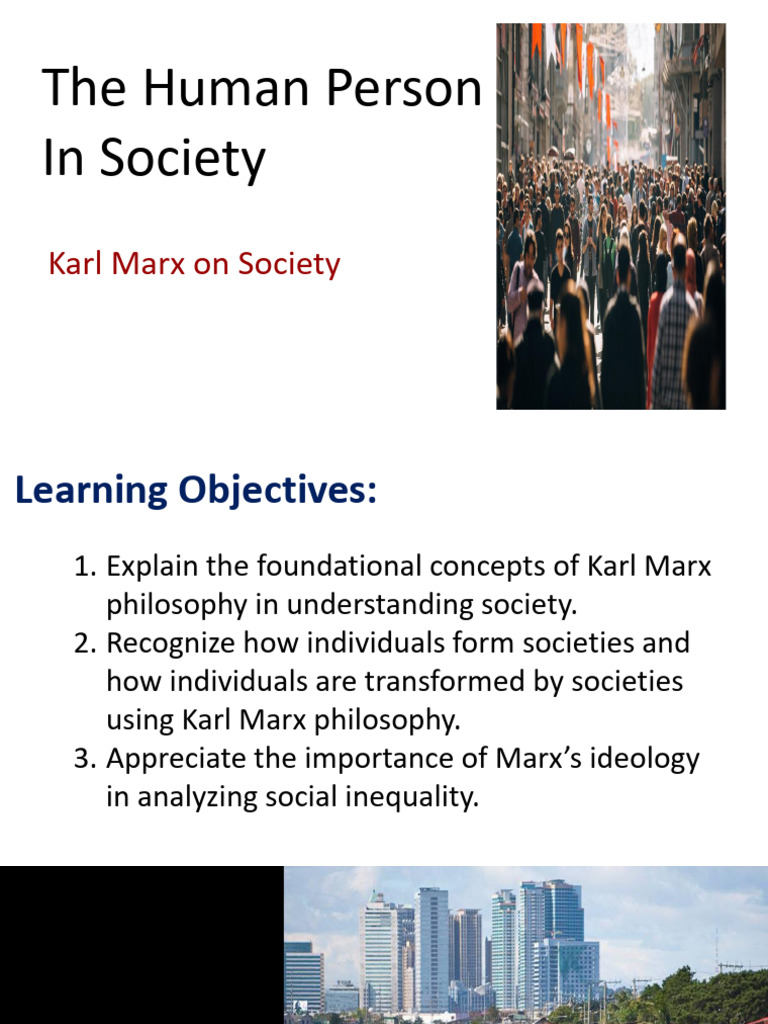 Human Person in Society_Karl Marx and Social Contract Theorist | PDF ...
