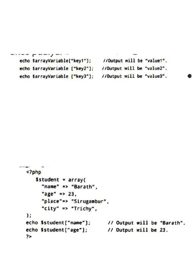 Xii CA Output PHP Script-1 | PDF