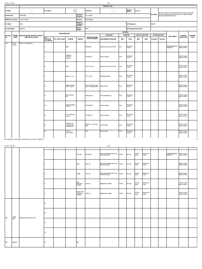 PQCT | PDF | Mechanical Engineering | Metalworking