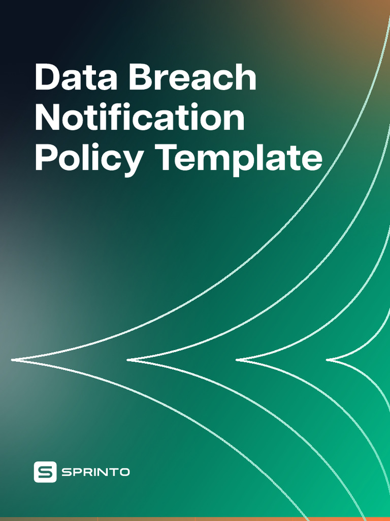 Data Breach Notification Policy Template | PDF | Information Security ...