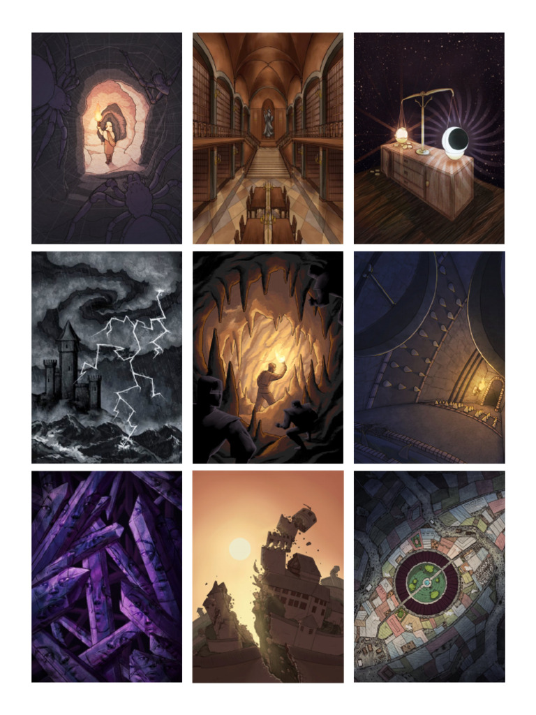 Scene Deck - Print & Play | PDF