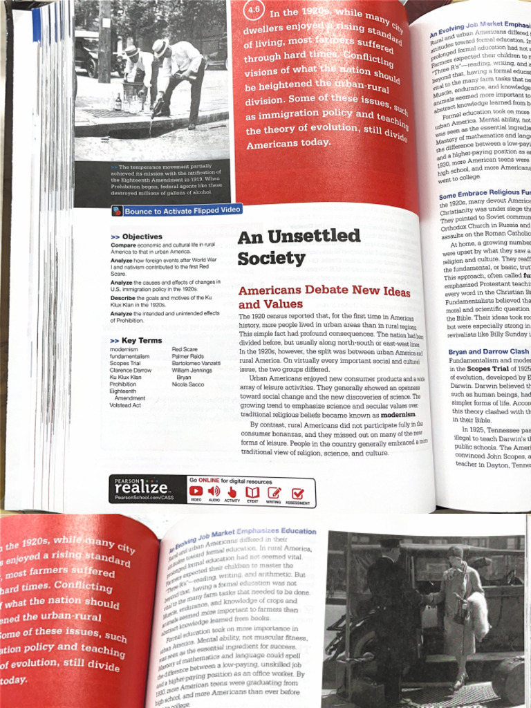 4.6 USH Textbook Pages | PDF