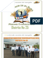 Directiva Distrital de Misiones y Evangelismo - Impactos Evangelisticos a Mayo 2012