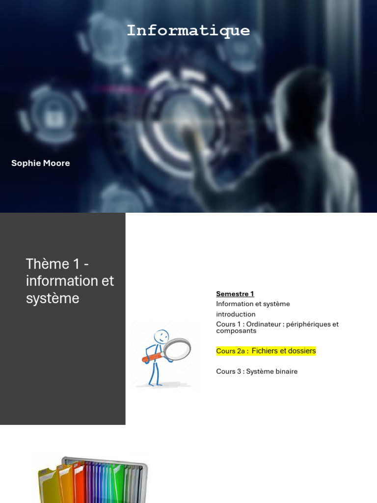 Fichiers et Dossiers : Guide Pratique | PDF | Fichier informatique ...