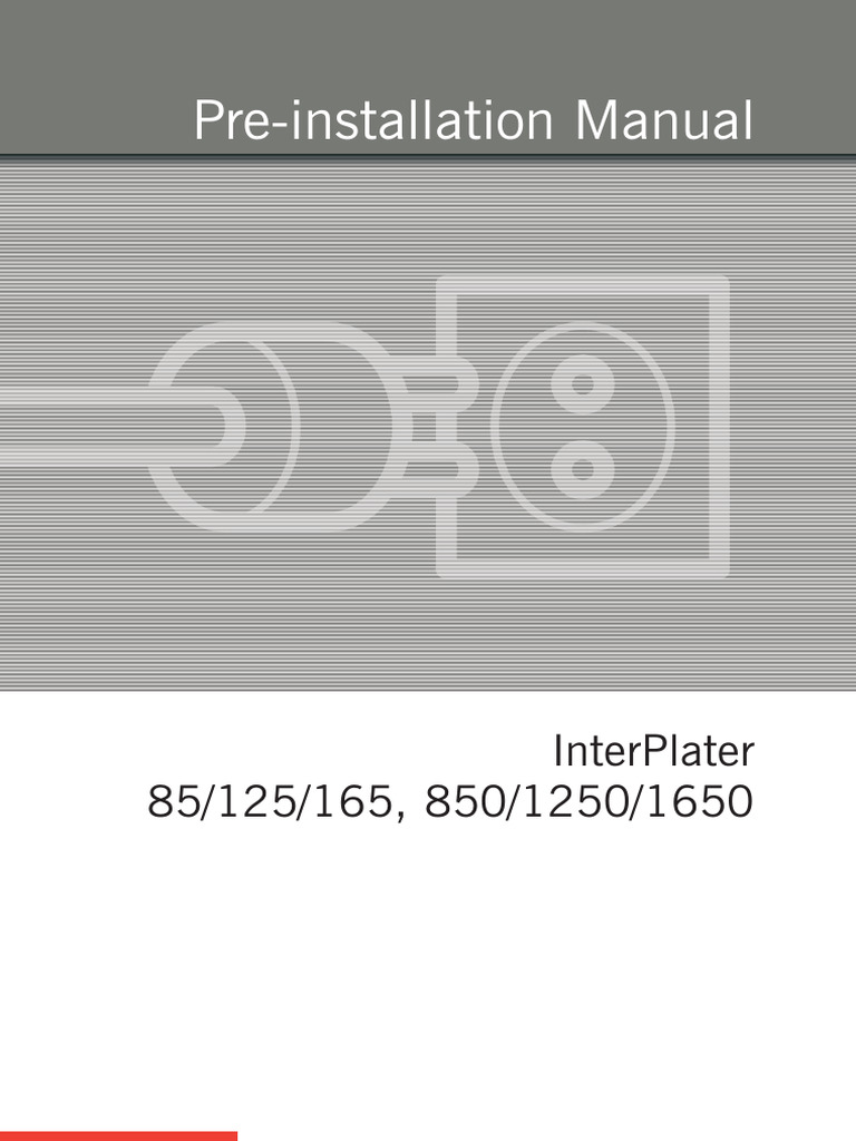 InterPlater Pre-installation Guide | PDF | Mains Electricity ...