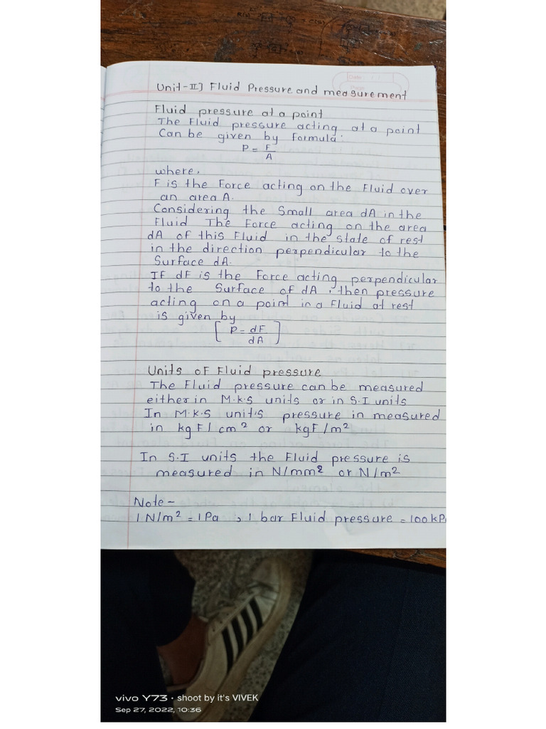 FM 2nd Unit Notes | PDF