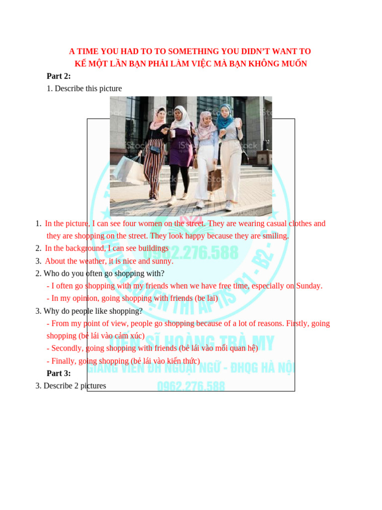 Experiences of Doing Unwanted Tasks | PDF