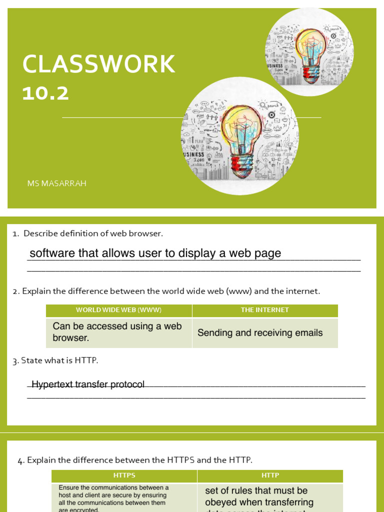 Week+5 Classwork+Chapter+10.2 | PDF