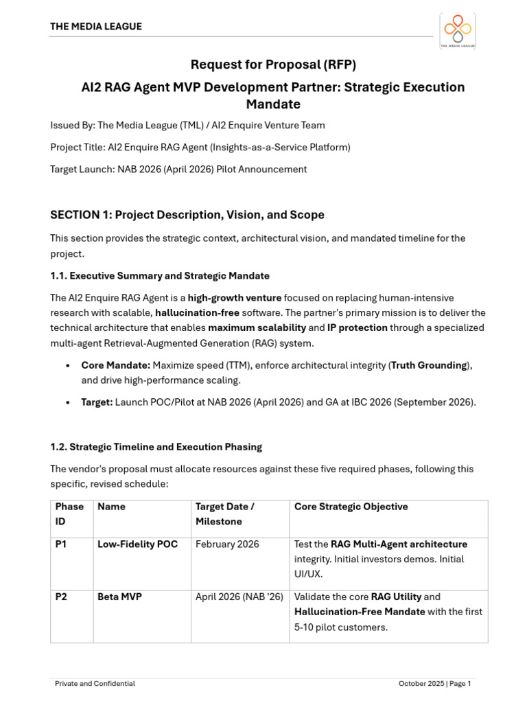 AI2 Agent Development - RFP - Final | PDF | Computing | Information ...
