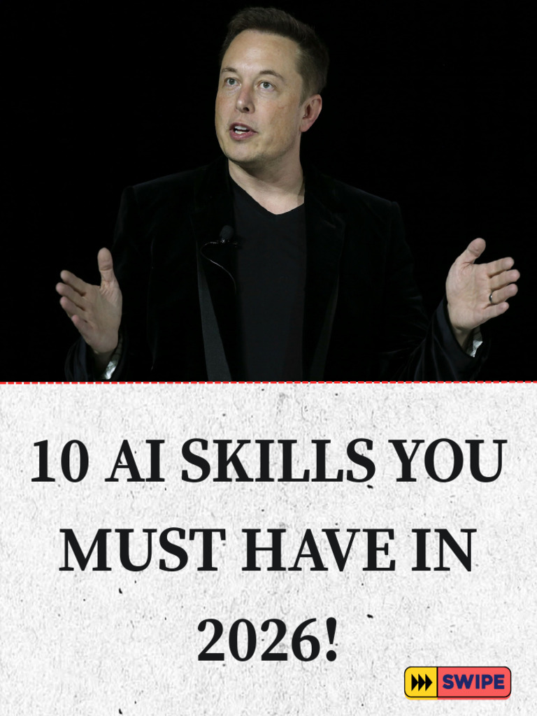 10 AI Skills You Must Have in 2026! | PDF