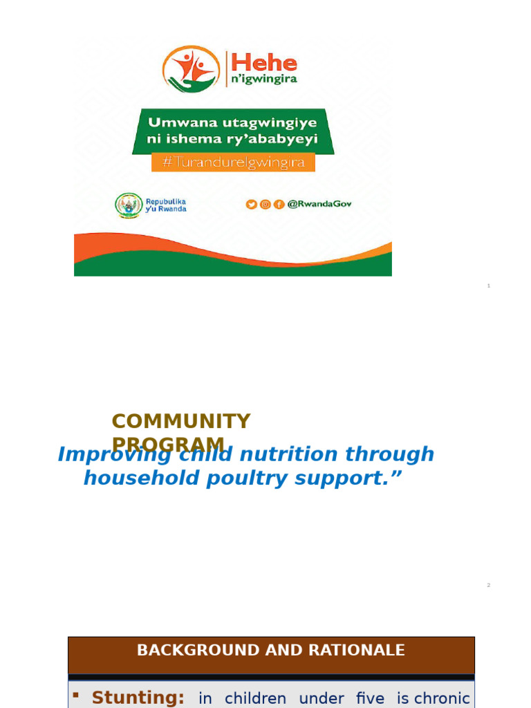 Community Nutrition | PDF | Malnutrition | Poultry Farming