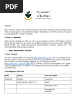 Unilus Application Guidelines 2026 | PDF