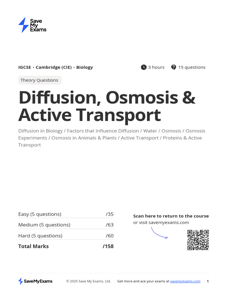3-1-diffusion-osmosis-and-active-transport-y97ysYZt2wbKTxwG | PDF ...