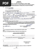 Motor Vehicle Transfer Registration Form | PDF
