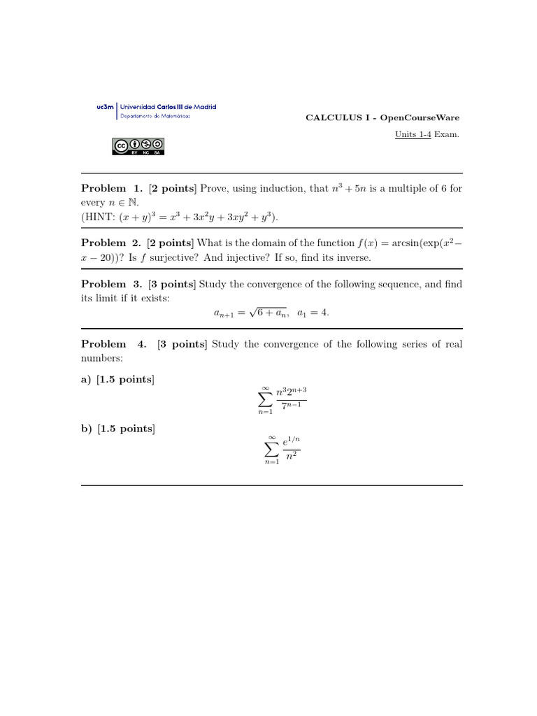 Exam Units1-4 4 Solutions | PDF | Function (Mathematics) | Exponential ...