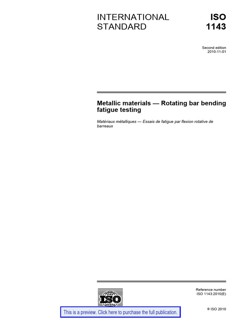 ISO standard preview | PDF | International Organization For ...