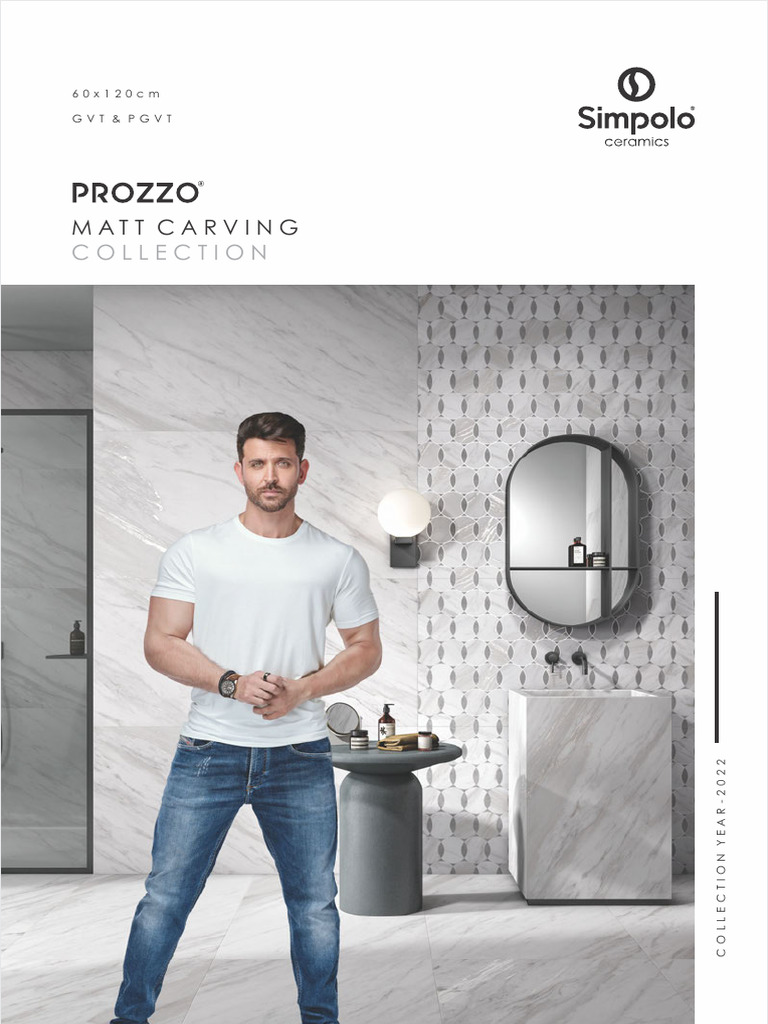 Prozzo Matt Carving Collection 2022 | PDF | Detergent | Tile