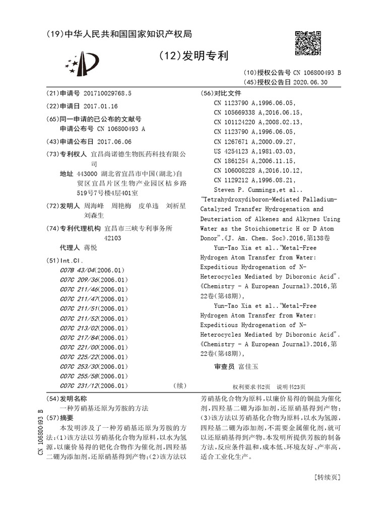 Cn 106800493 b | PDF