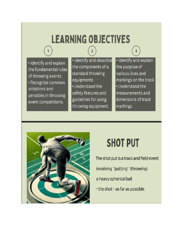 Trowing Events Ppt | PDF