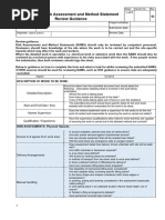 RAMS Template for Construction Safety | PDF | Risk Assessment ...