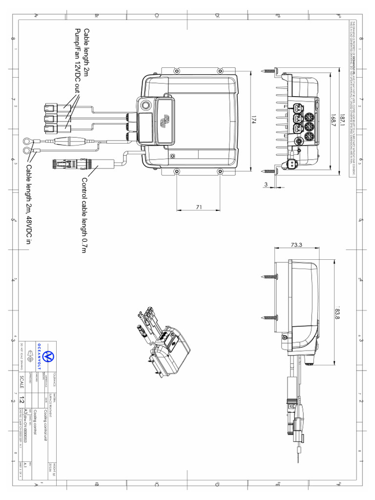 Cooling Control Unit DC-DC | PDF