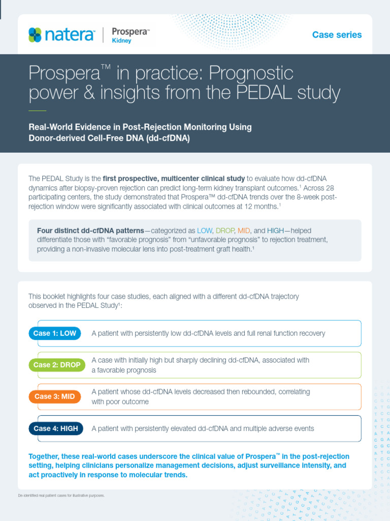 Prospera Kidney Pedal Case Study Booklet | PDF | Transplant Rejection ...