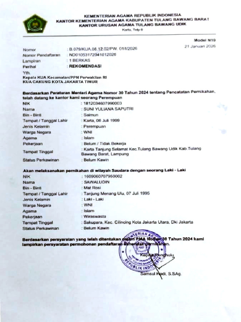 REKOMENDASI | PDF