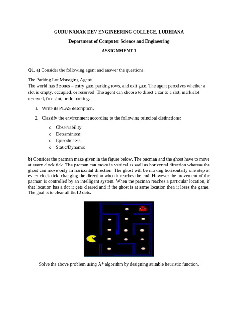Assignment 1 | PDF
