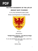 Download THE FIRST BIOGRAPHY OF THE LIFE OF BRIDGET BATE TICHENOR - Chapter V Contembo Technique - An Artists Destiny in Mexico by Zachary Selig SN98595697 doc pdf