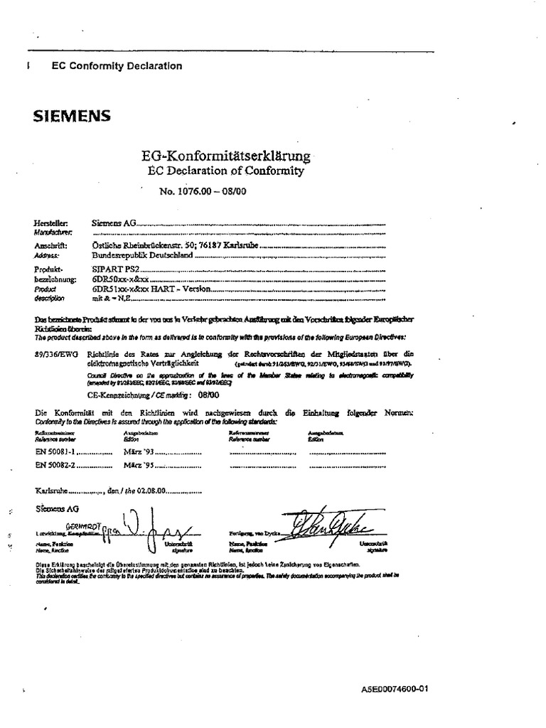 Siemens | PDF