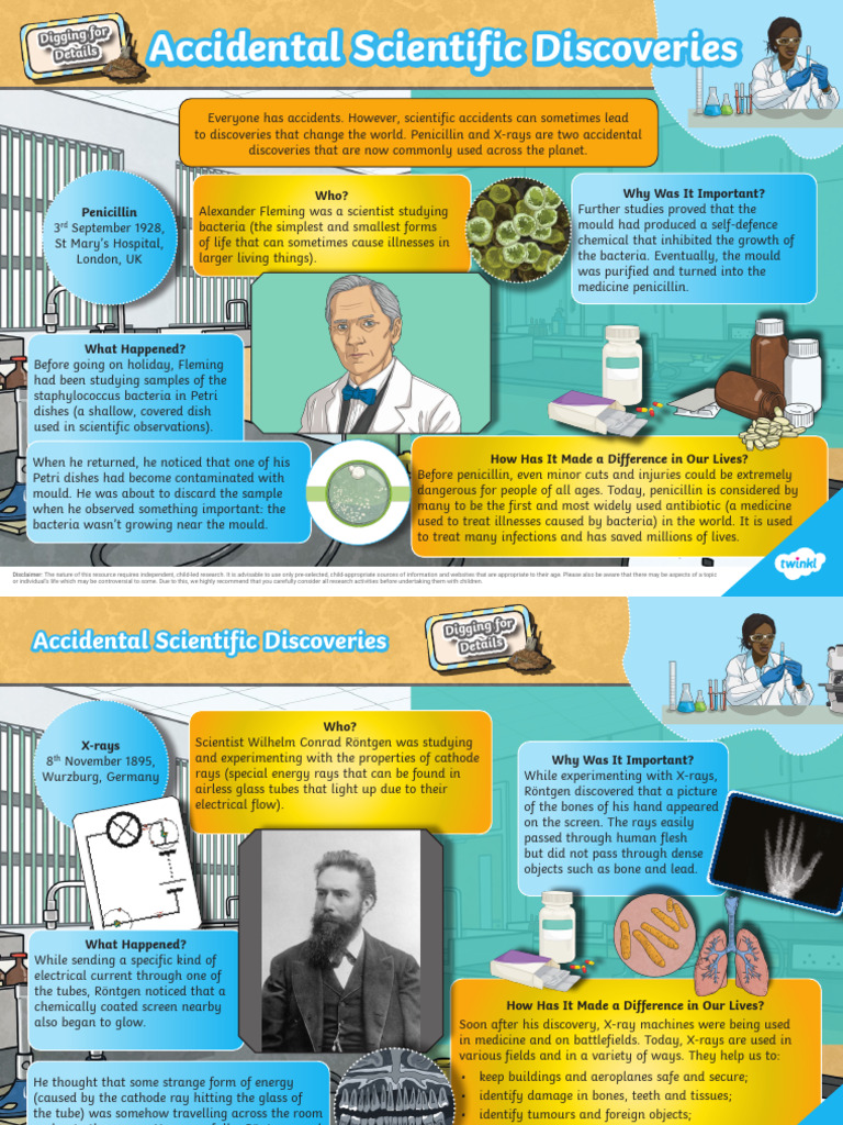 Accidental Discoveries in Science | PDF | X Ray | Penicillin