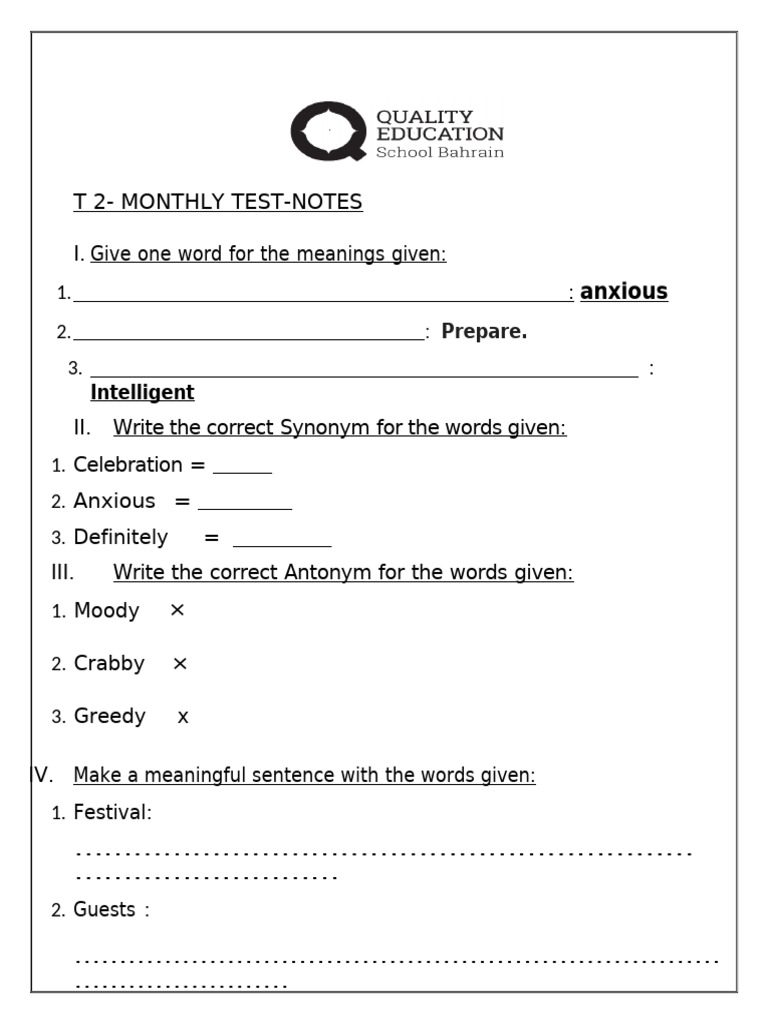 Notes - T2 MT | PDF
