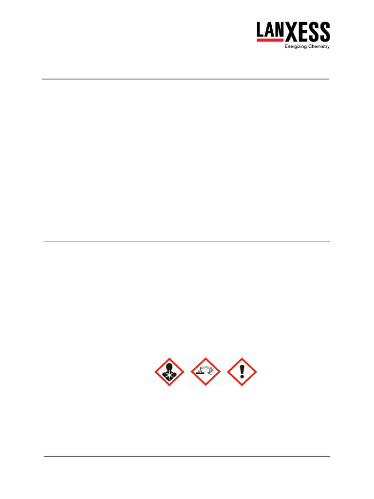 Preventol D 7 CF Safety Data Sheet | PDF | Toxicity | Safety